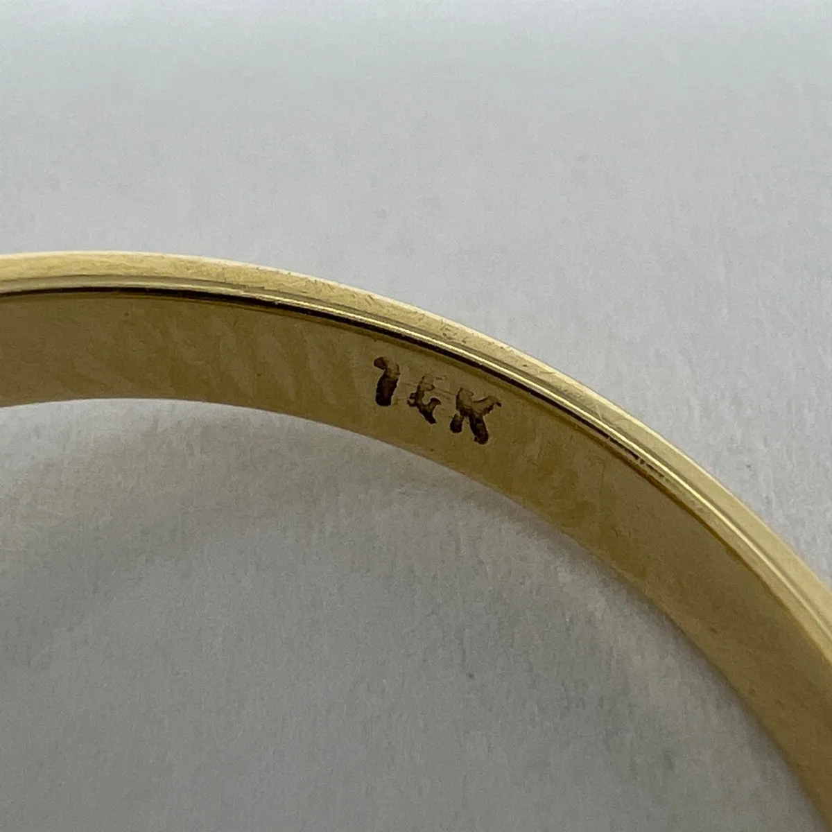 14K Gold Ring with Ruby and Diamonds