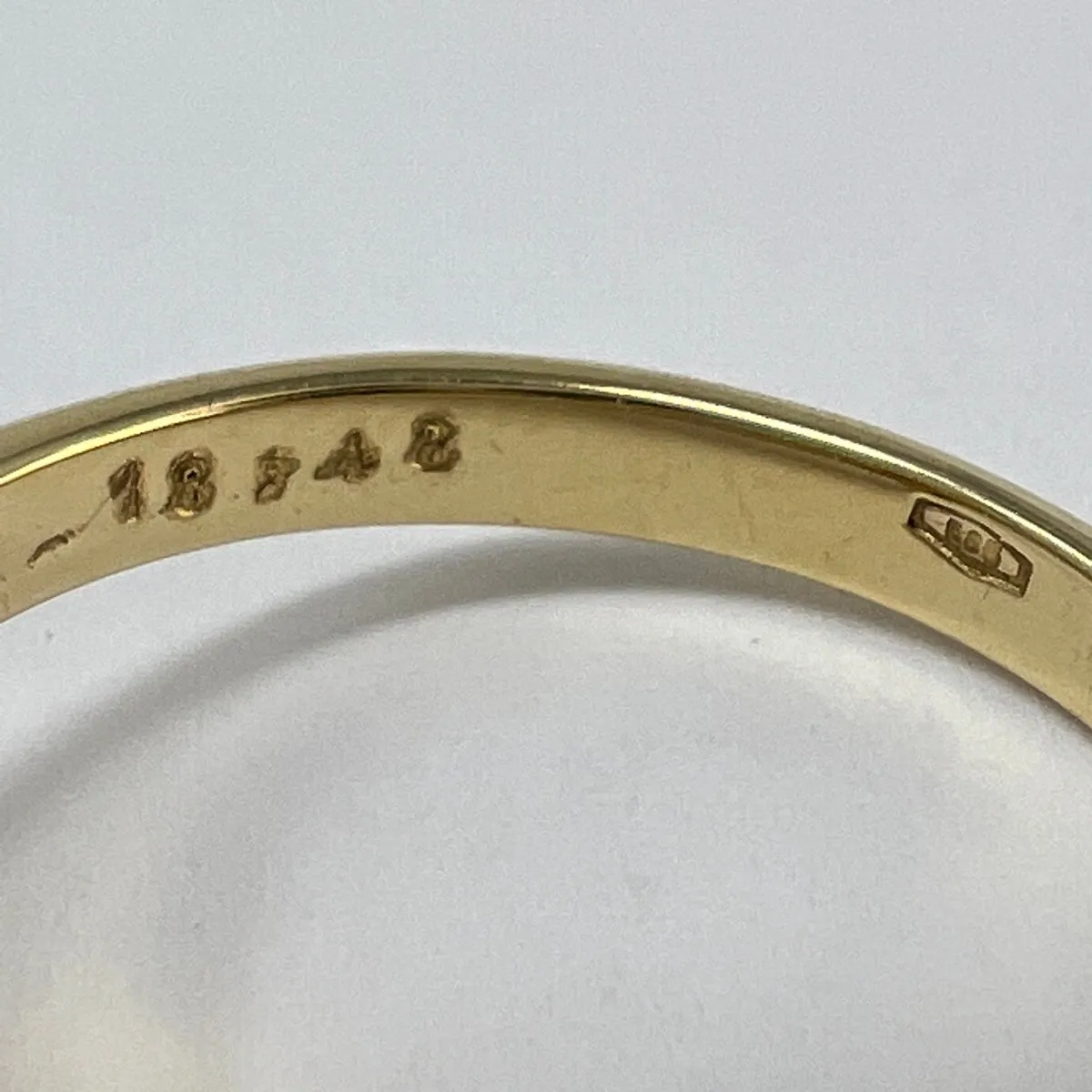 14K Gold Ring with Ruby and Diamonds