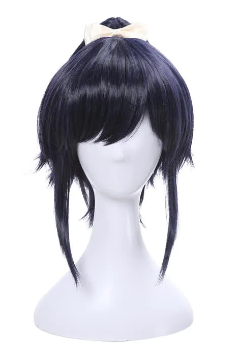 30cm Touken Ranbu Yamatonokami Yasusada Cosplay Wigs Dark Blue Man Wigs