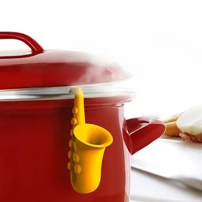Anti-overflow Pot Cover Rest