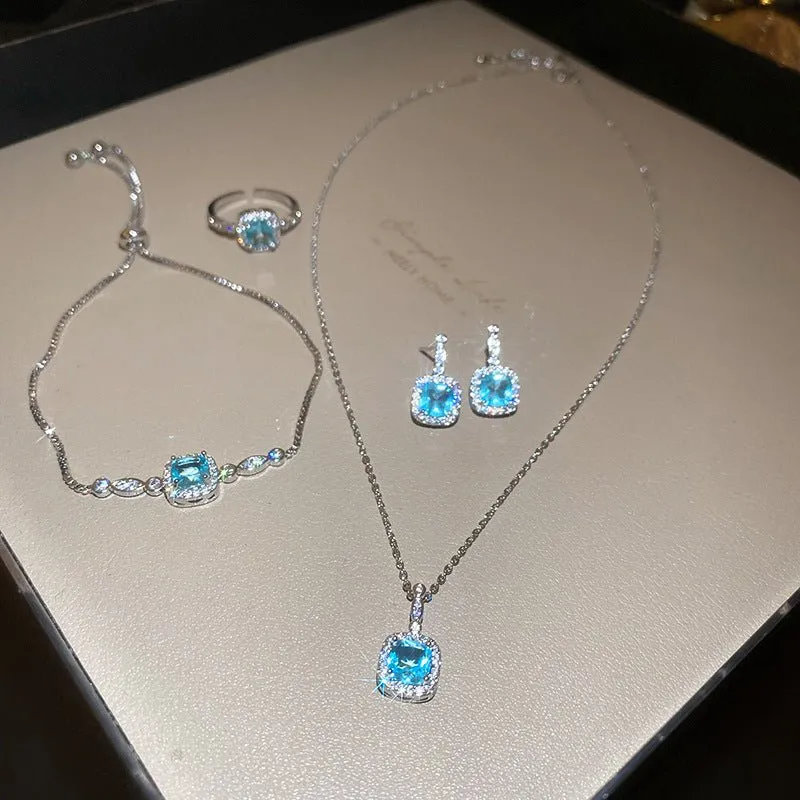 Aquamarine Baroque Bracelet