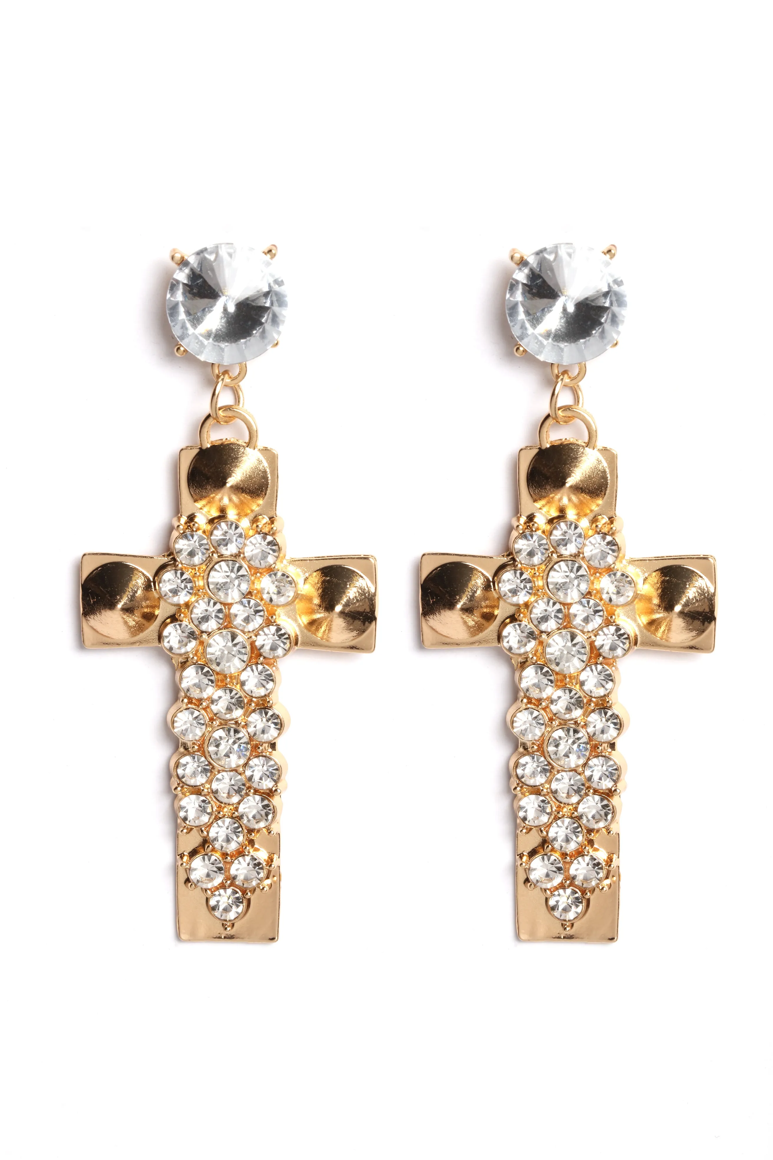 Believe In Fate Earrings - Gold