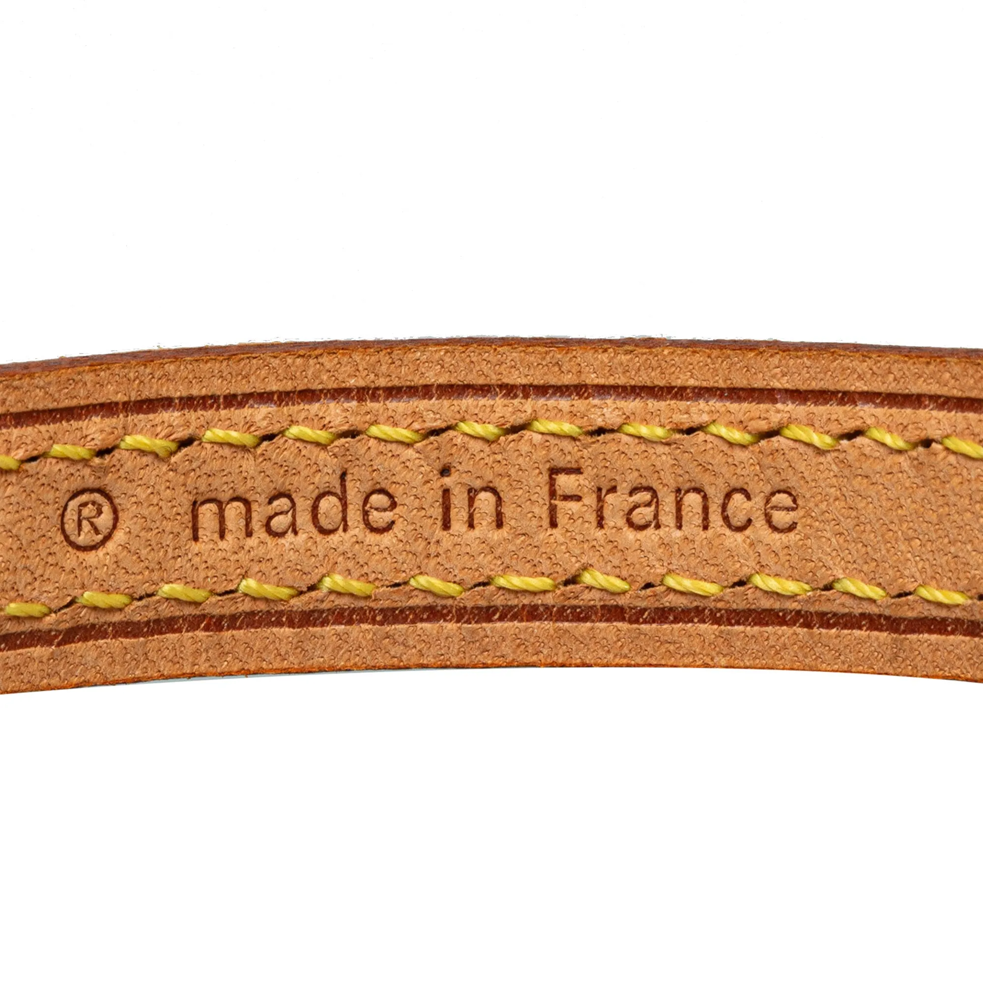 Brown Louis Vuitton Vernis Fleurs Double Wrap Bracelet Choker