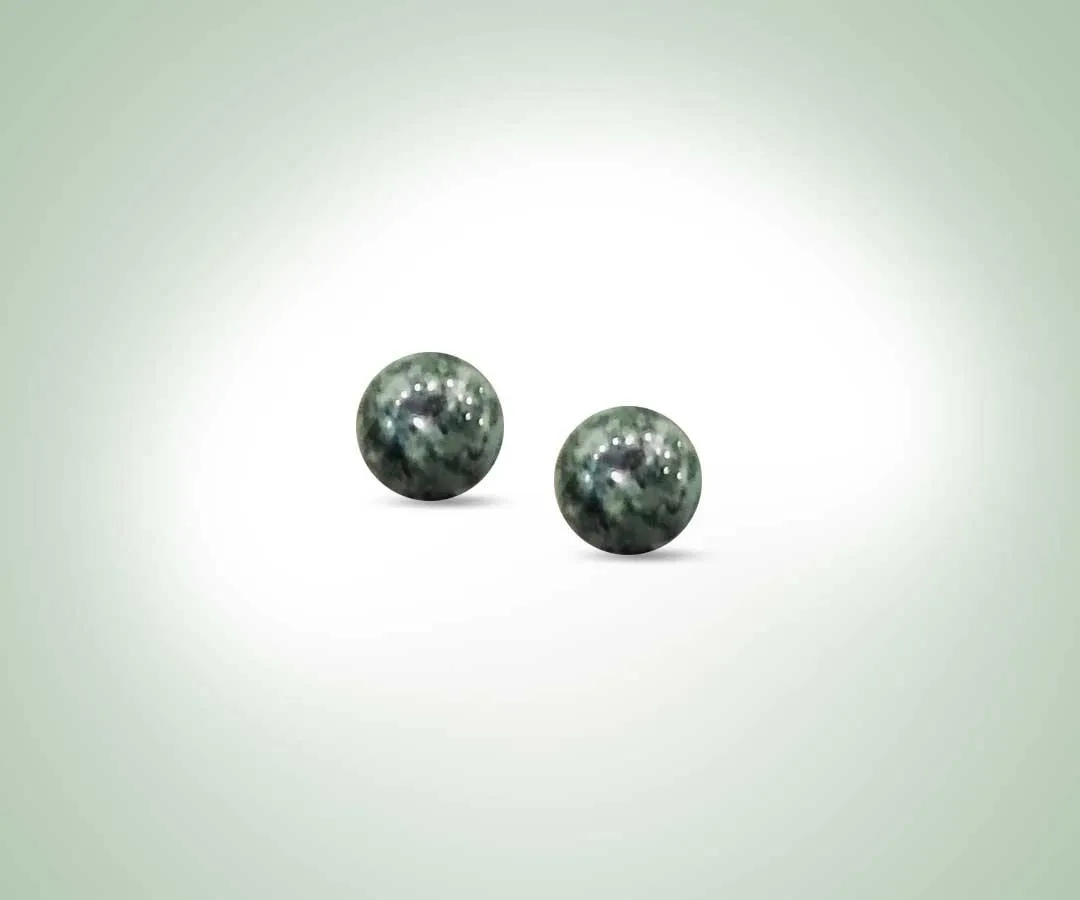 Classic Jade Studs