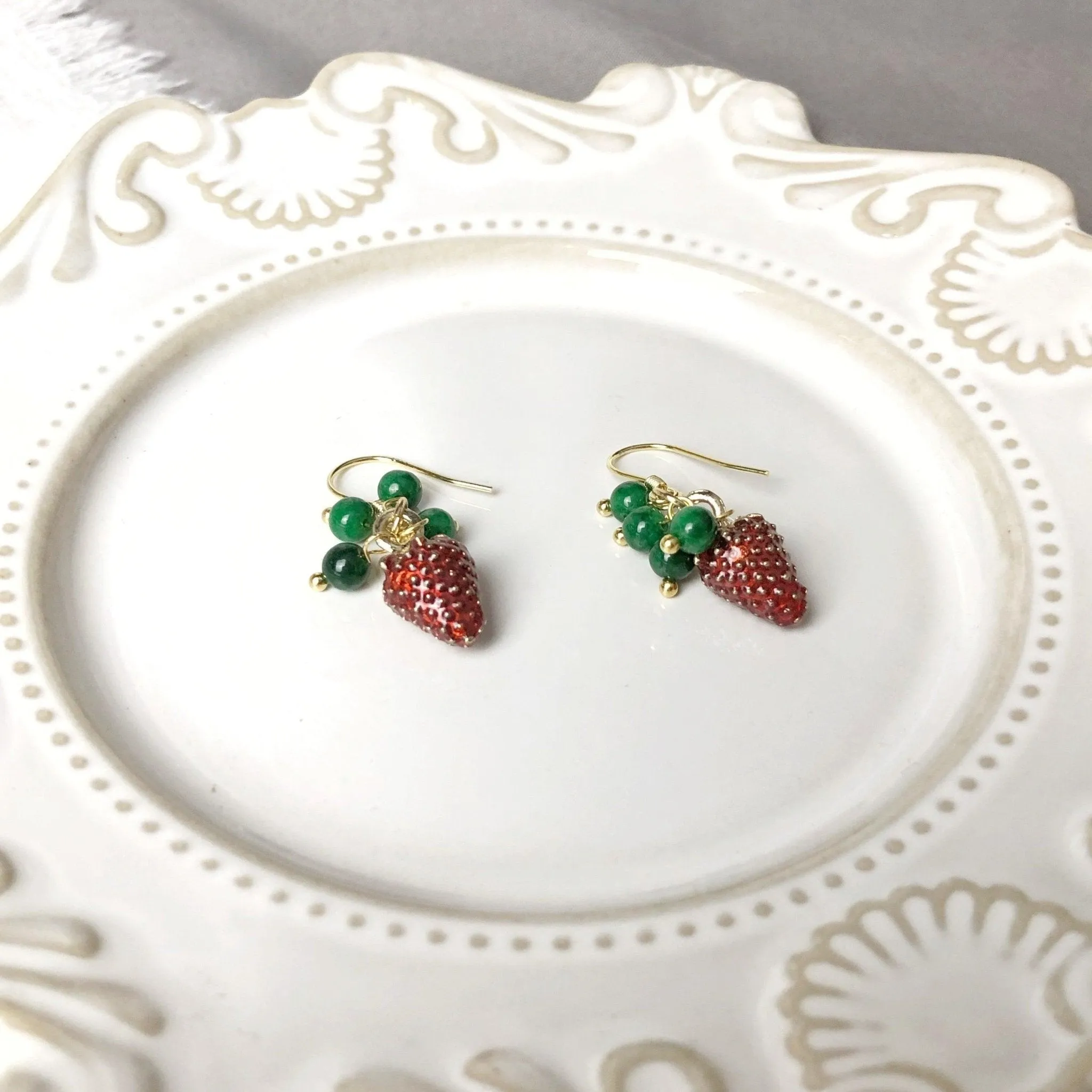 [Clearance] Strawberry Earrings