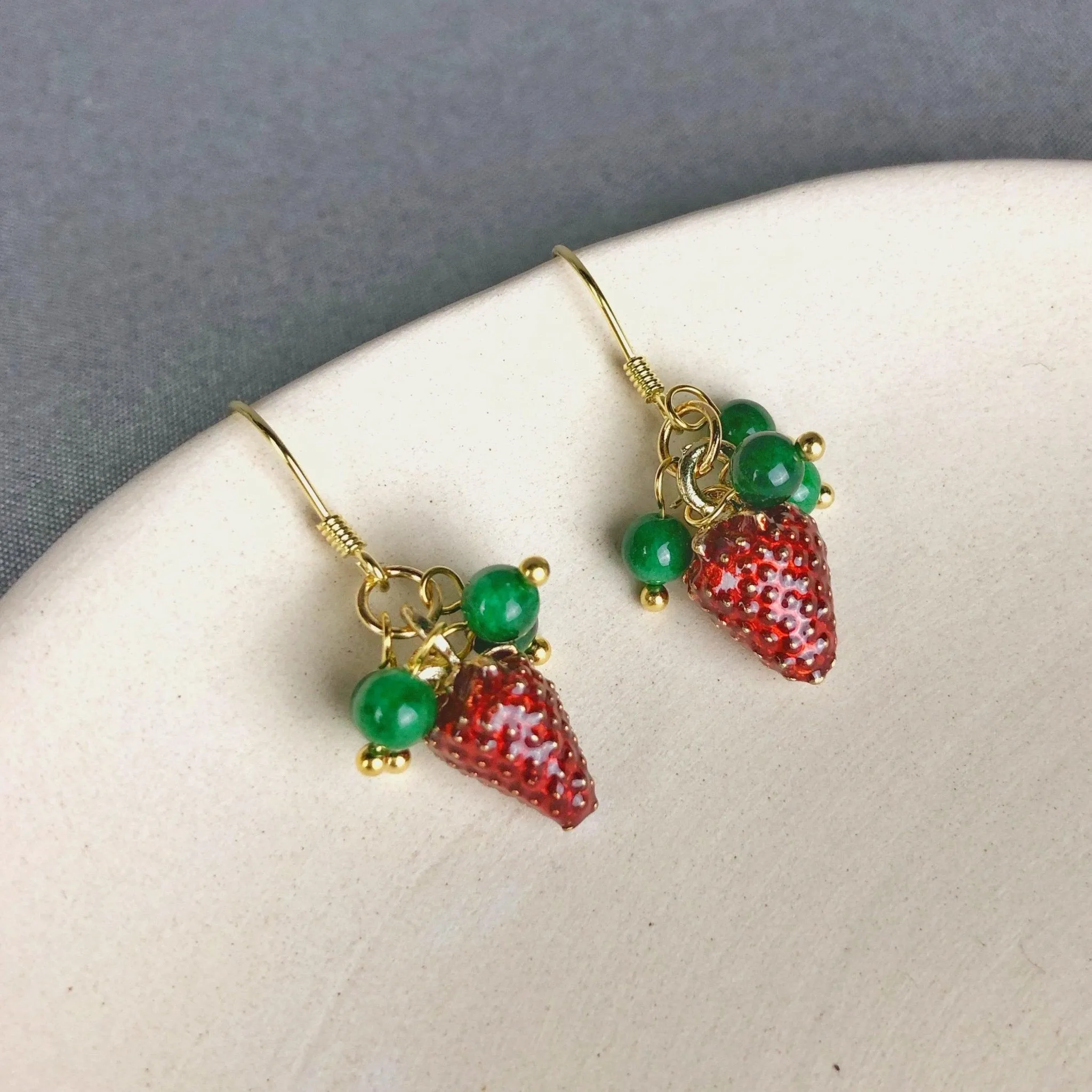 [Clearance] Strawberry Earrings