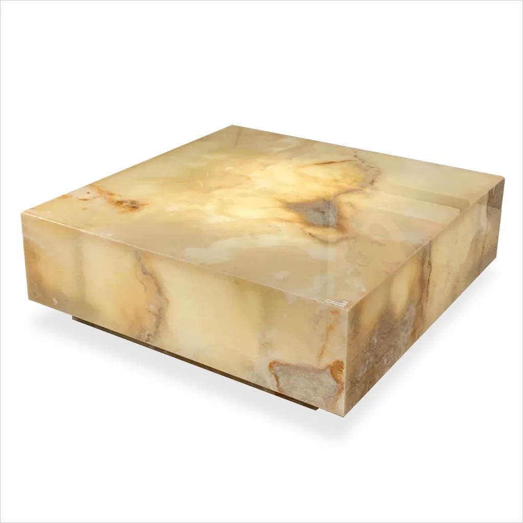 Cosmos Coffee Table - Green Onyx