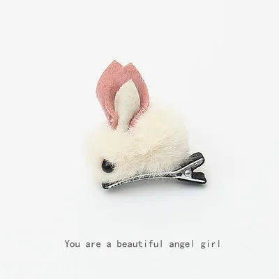 Cute bunny hairpin yc22375