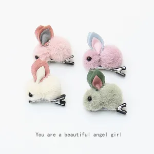 Cute bunny hairpin yc22375