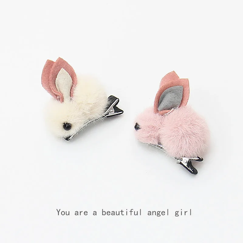 Cute bunny hairpin yc22375