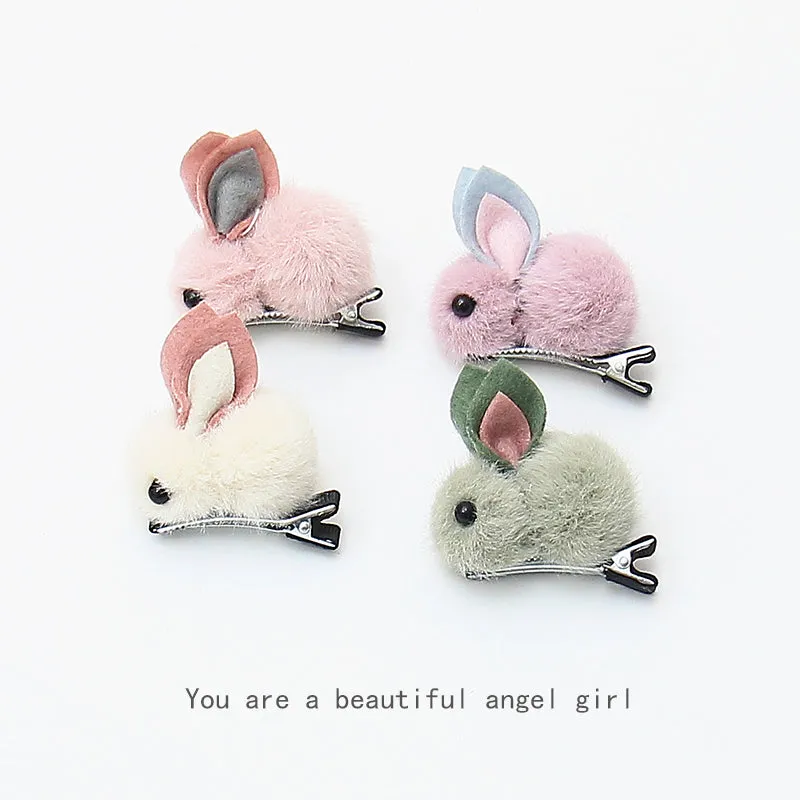 Cute bunny hairpin yc22375