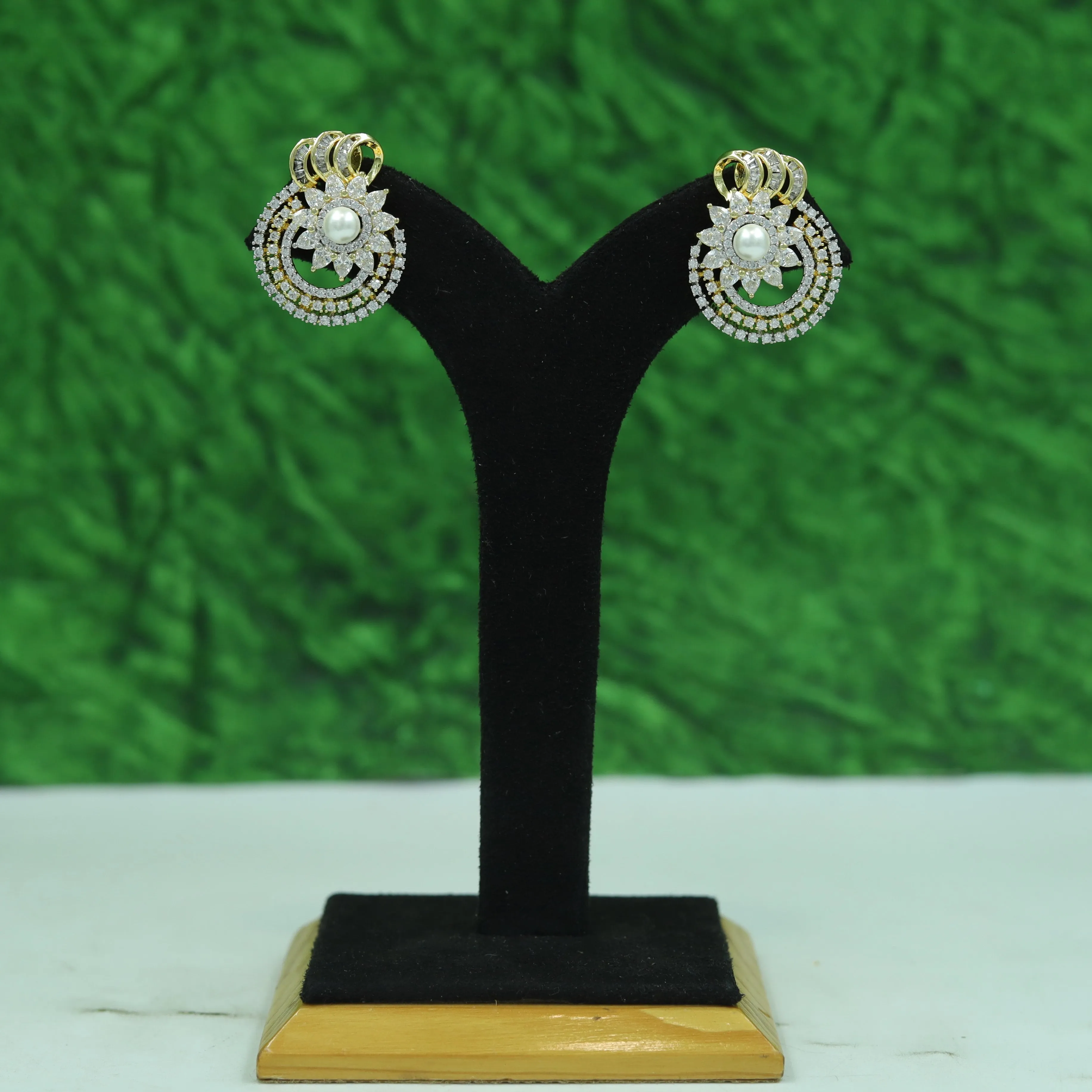 Designer Zircon/AD Pendant Set 16881-08