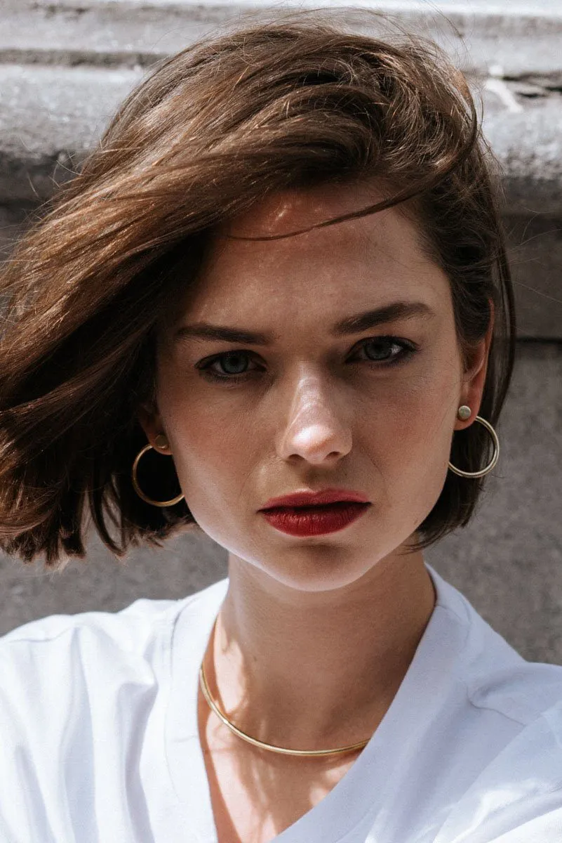 Double Bold Earring SILVER