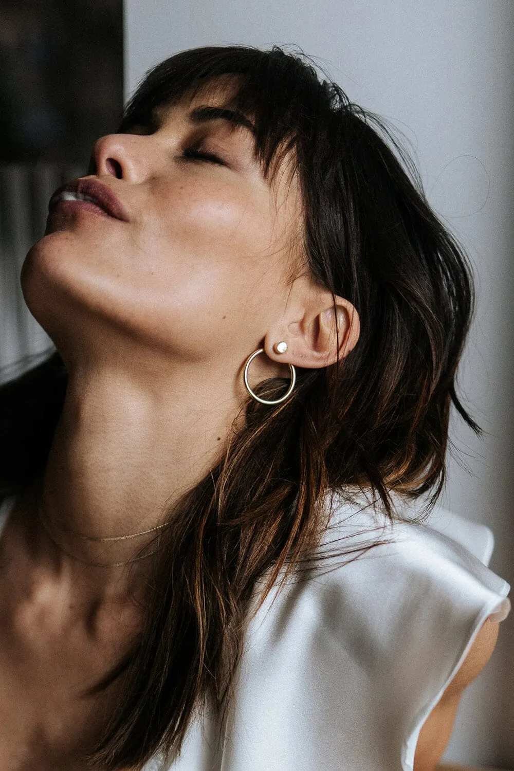 Double Bold Earring SILVER