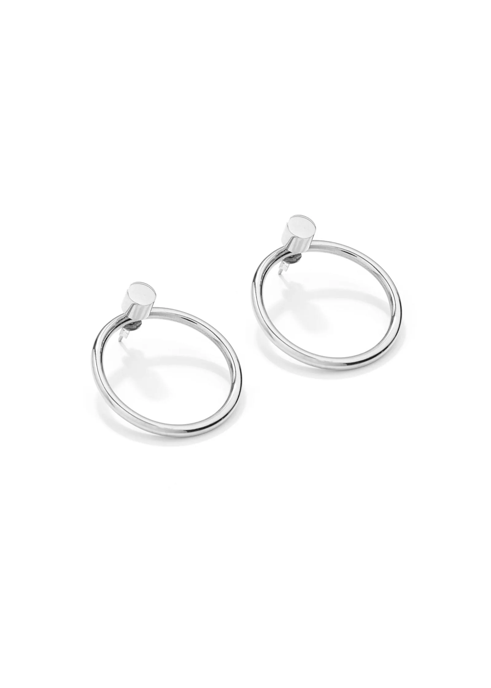 Double Bold Earring SILVER