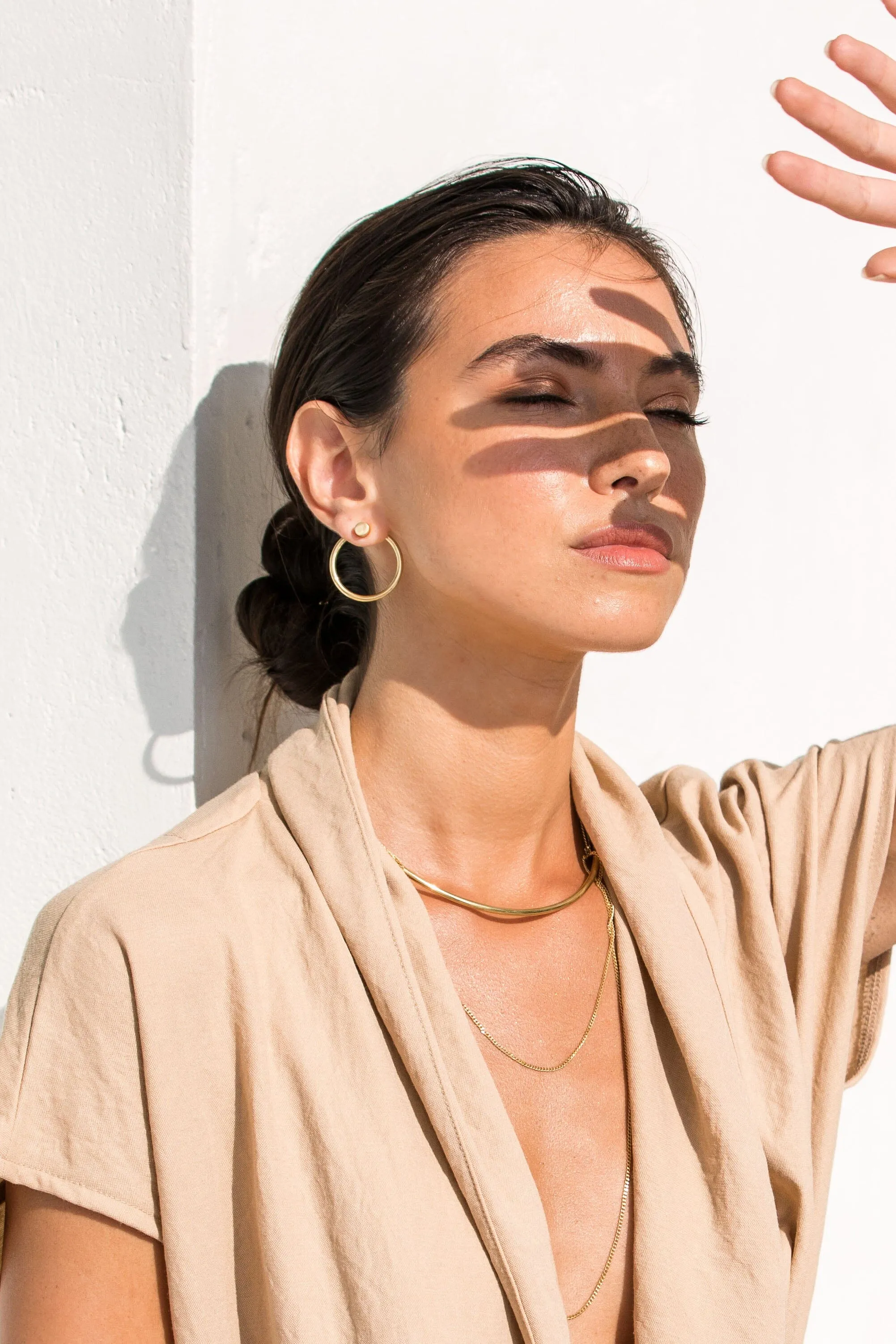 Double Bold Earring SILVER