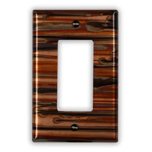 Enchantment Horizontal Copper - 1 Rocker Wallplate