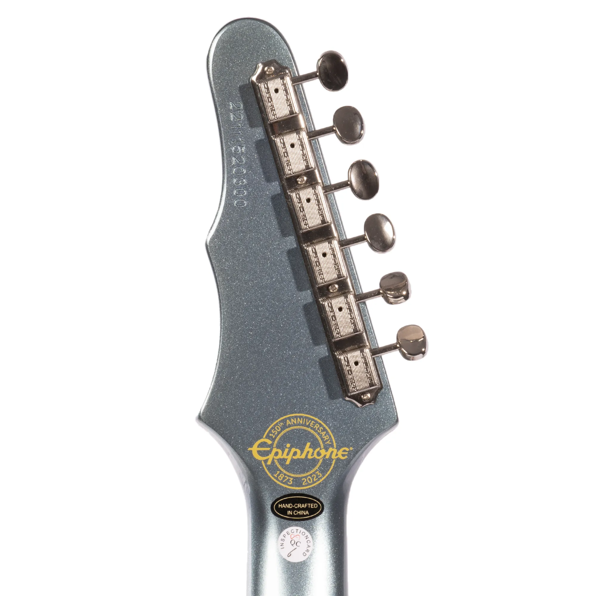 Epiphone 150th Anniversary Limited Edition Wilshire Electric Guitar, Pacific Blue w/ Hard Case