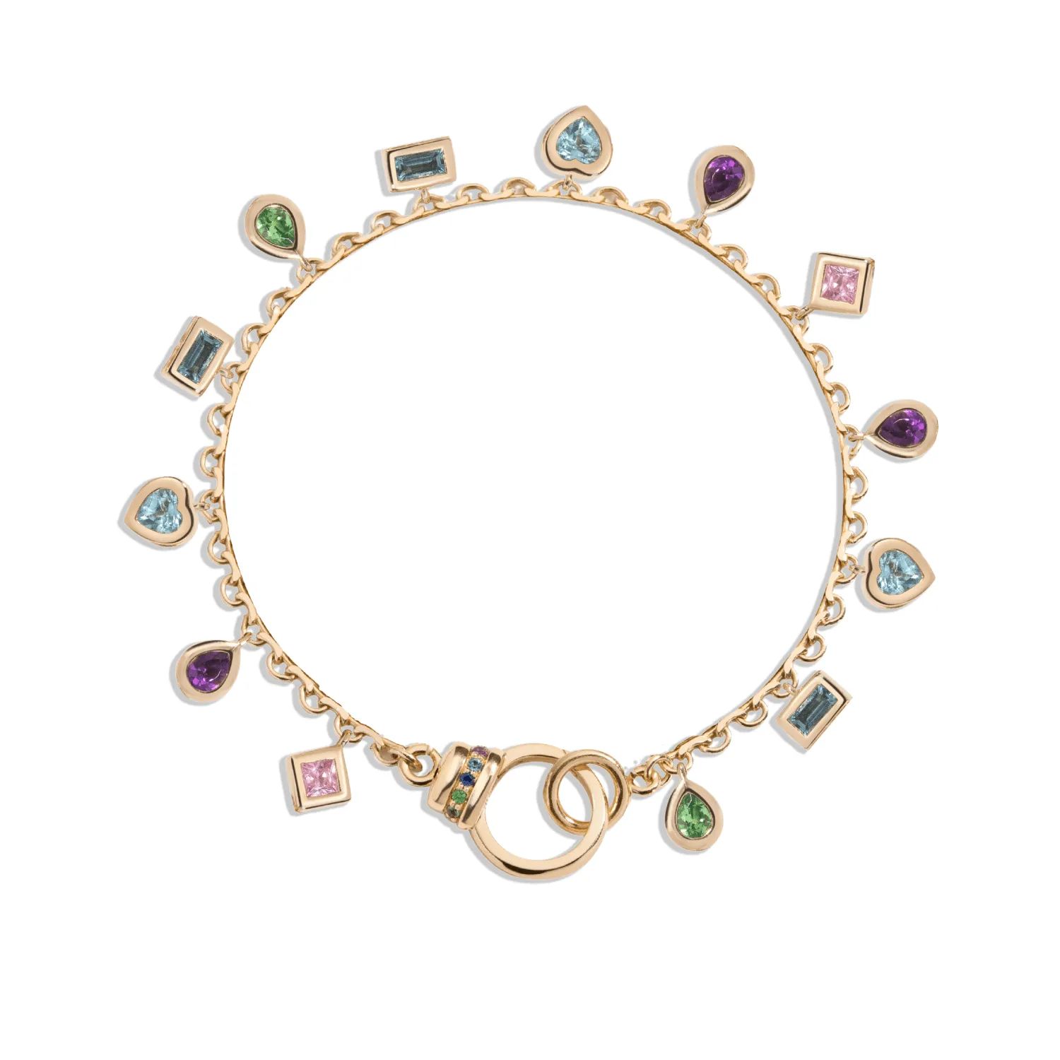 garland bracelet, cool mix