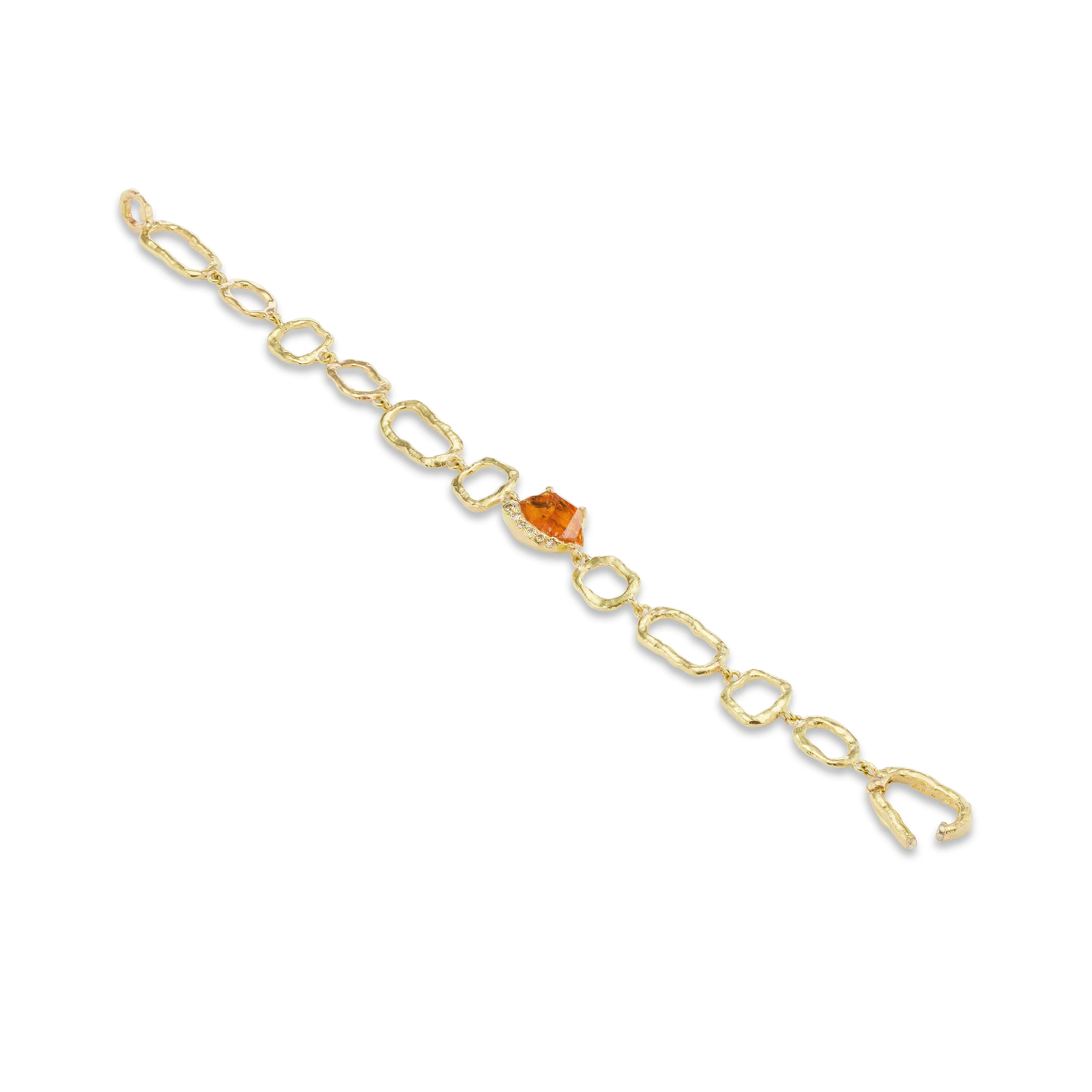 Gladwell Bracelet - Spessartine Garnet