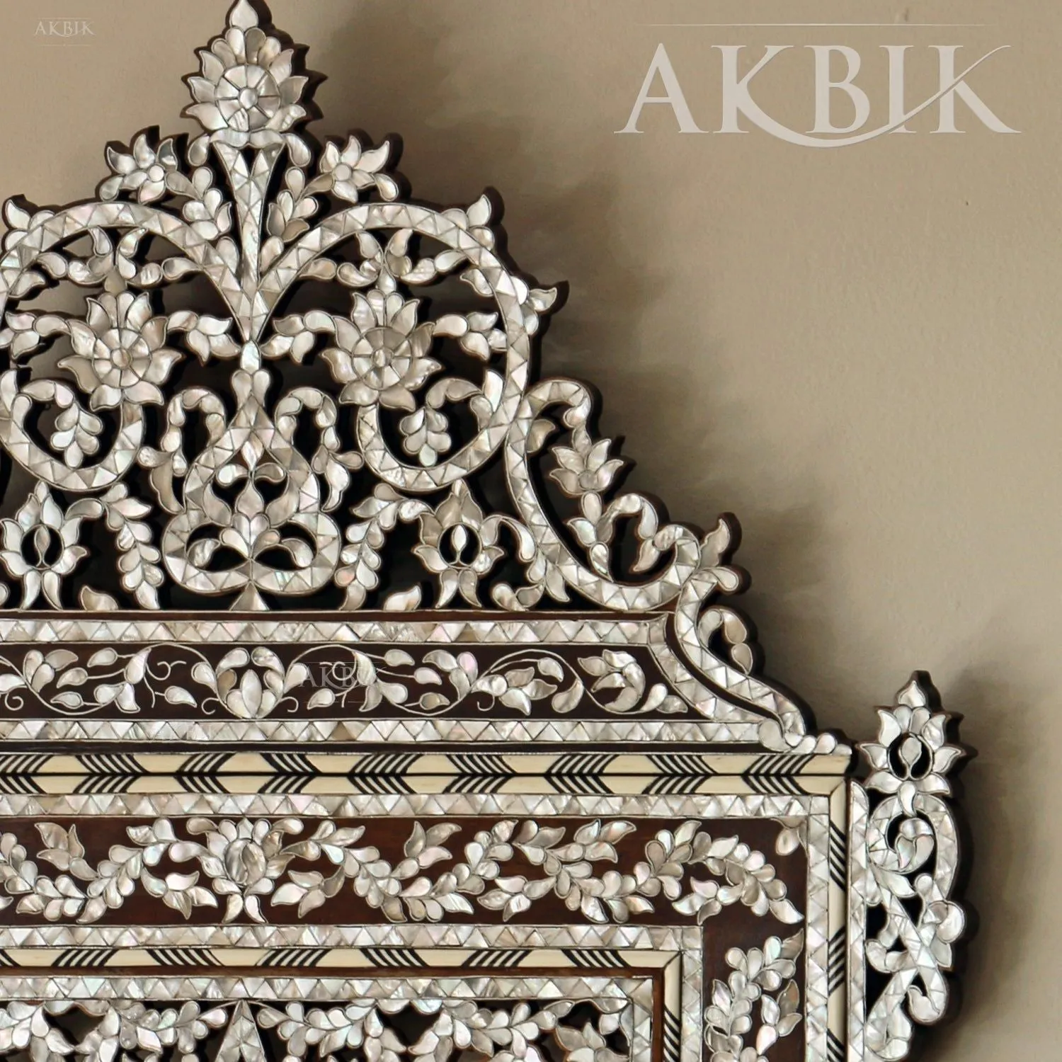 Ingenuity Mother of Pearl Levantine Mirror