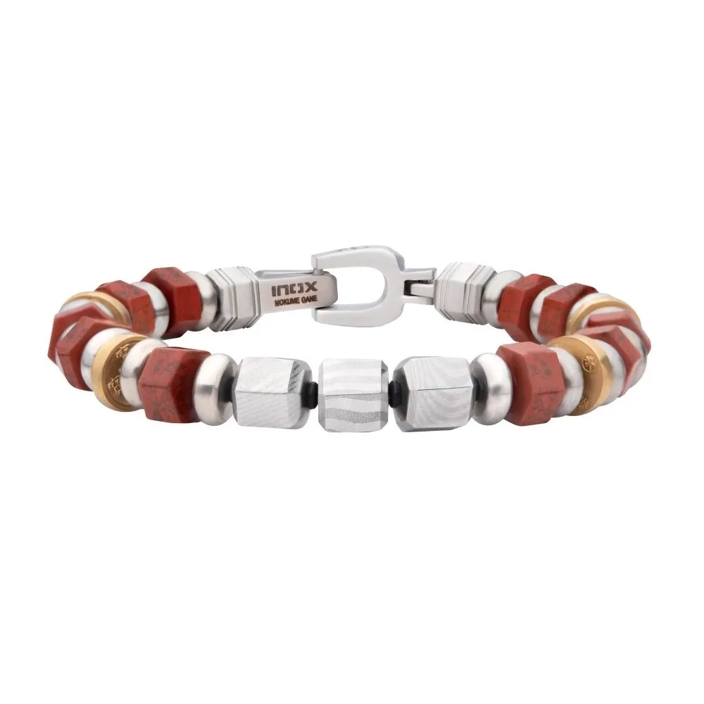 Inox Stainless Steel Bushido Rei Respect Bracelet