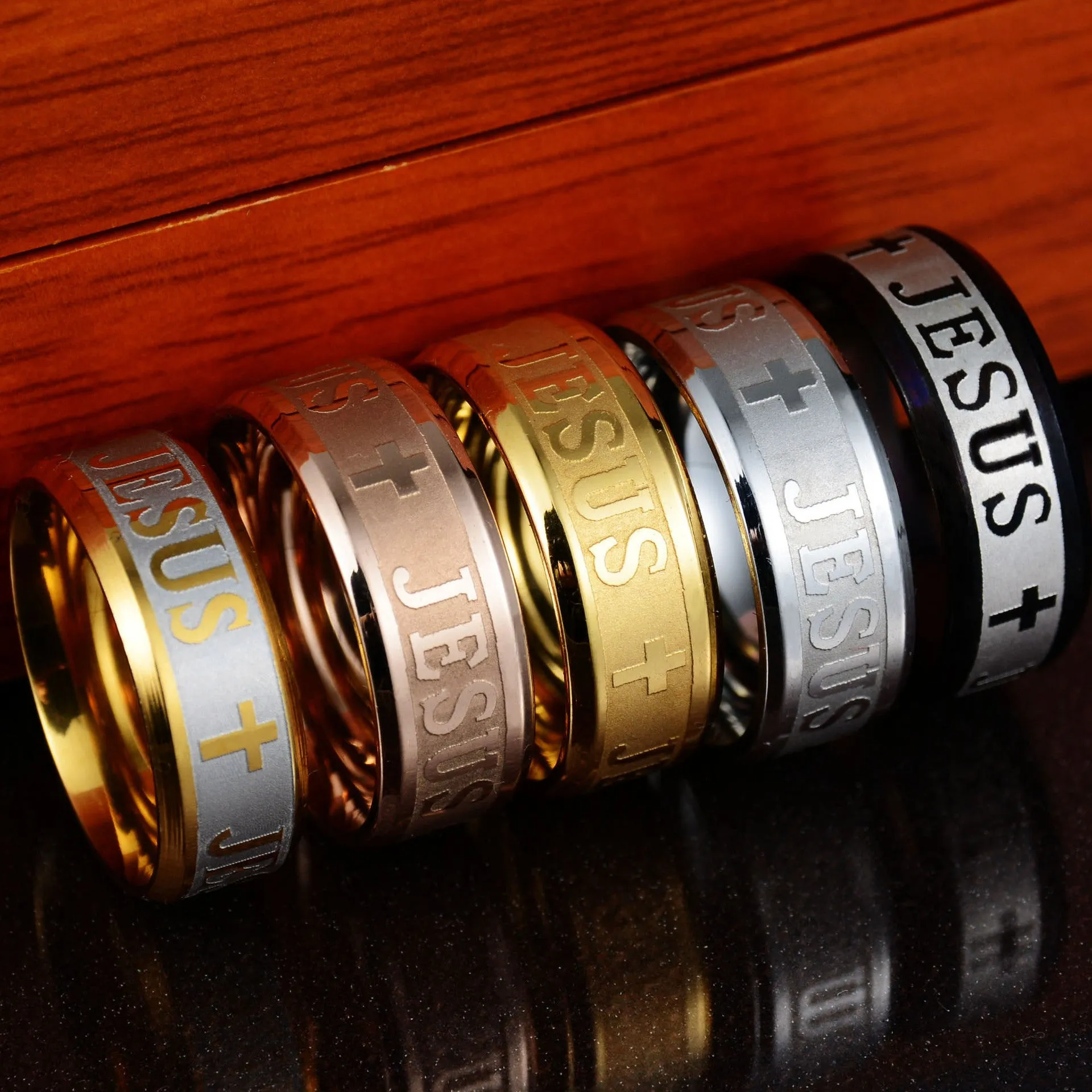Jesus Stainless Steel Ring