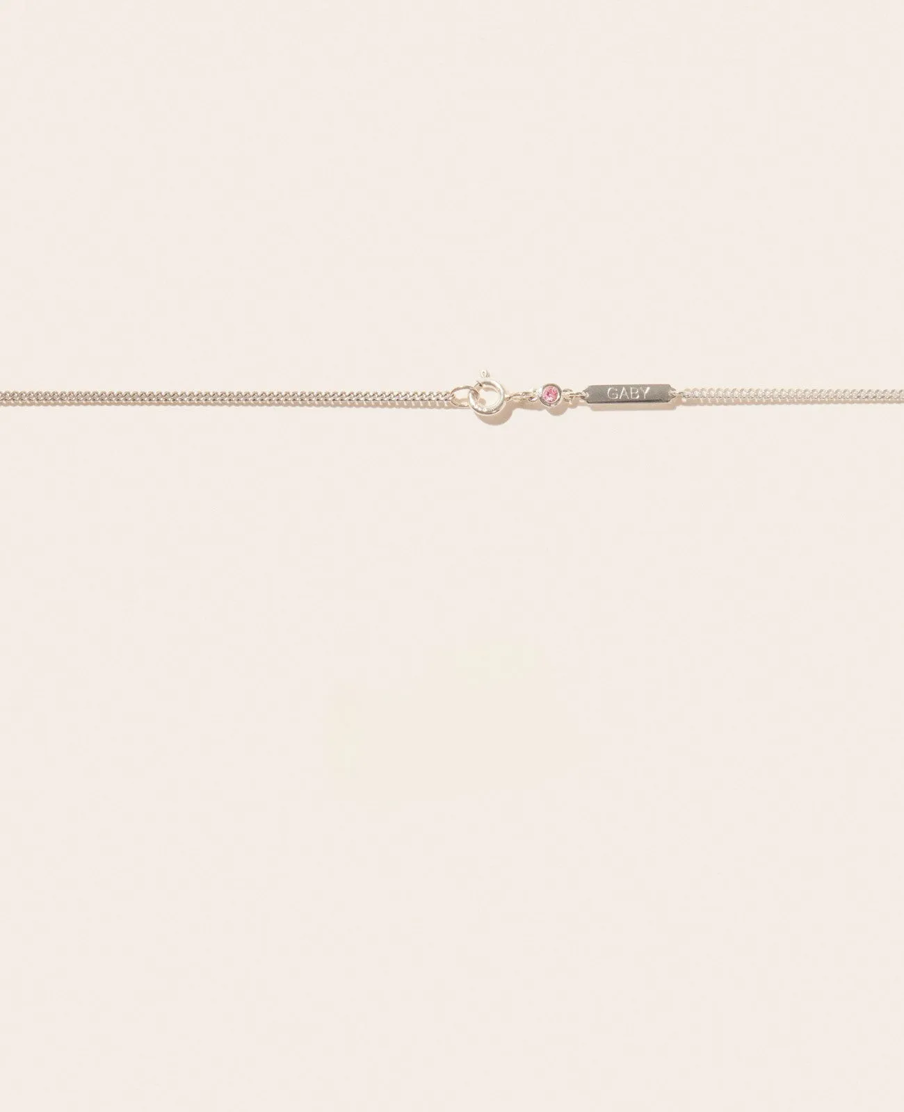 June Necklace Silver