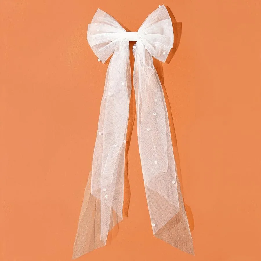 Large Bow Hairpin