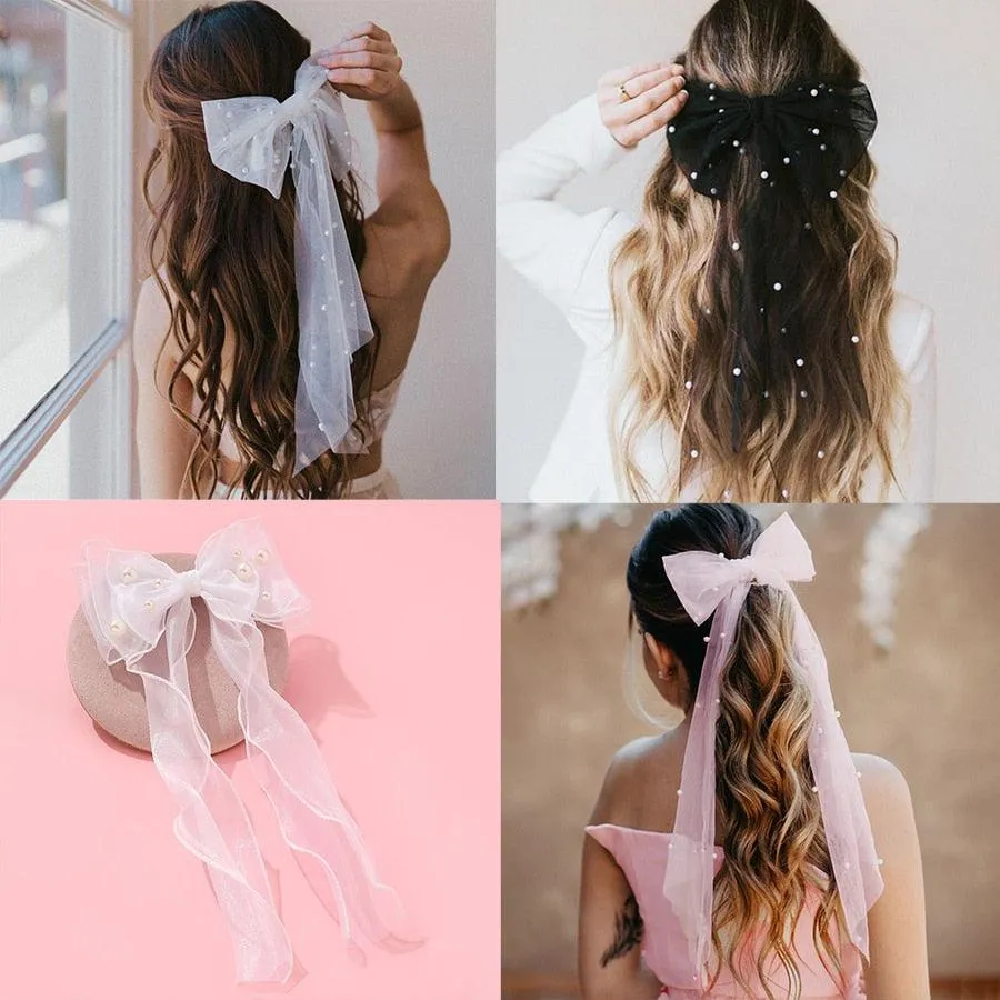 Large Bow Hairpin