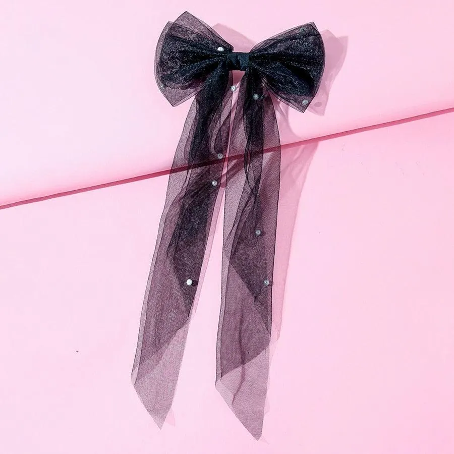Large Bow Hairpin