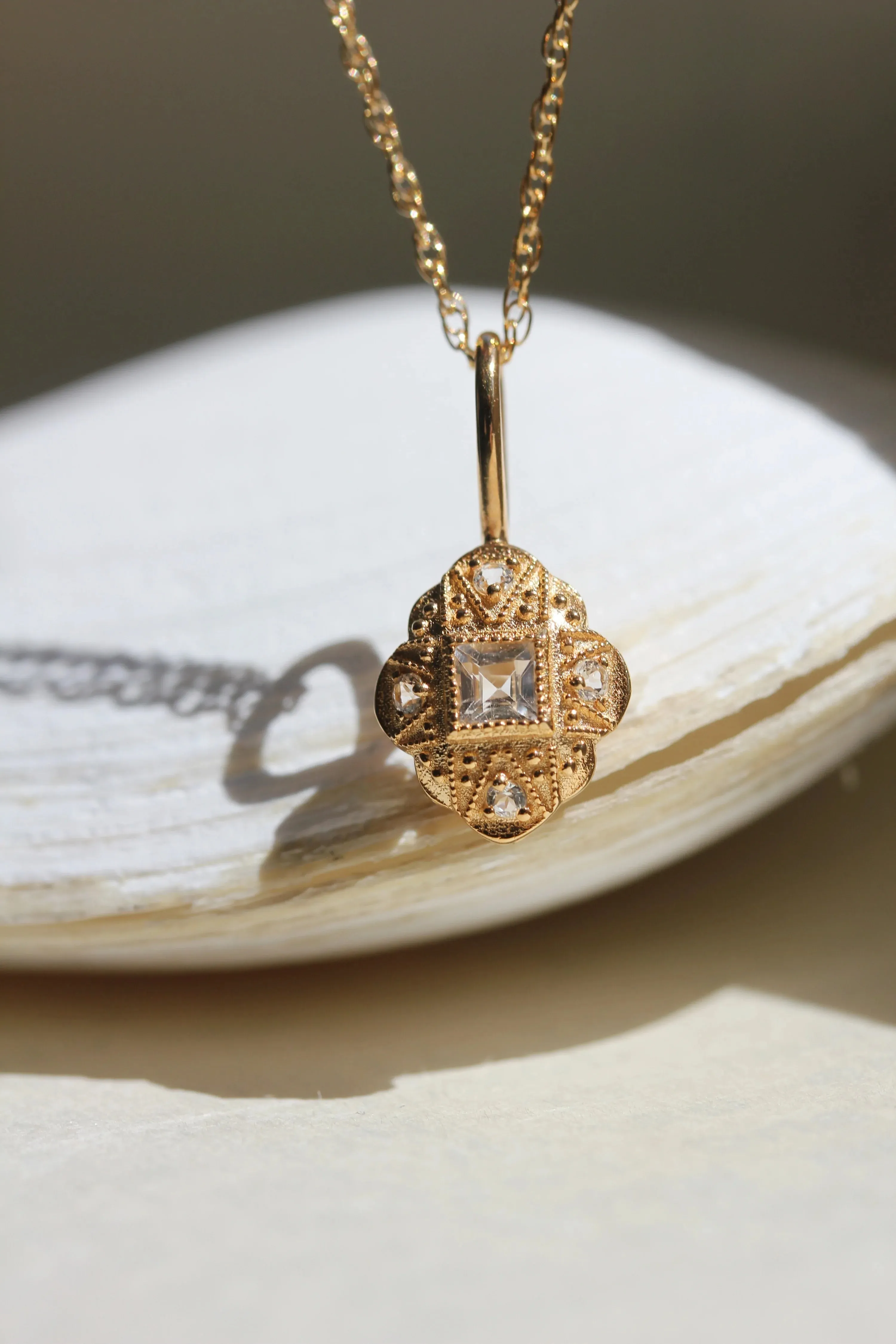 Little Gold Guinevere Necklace