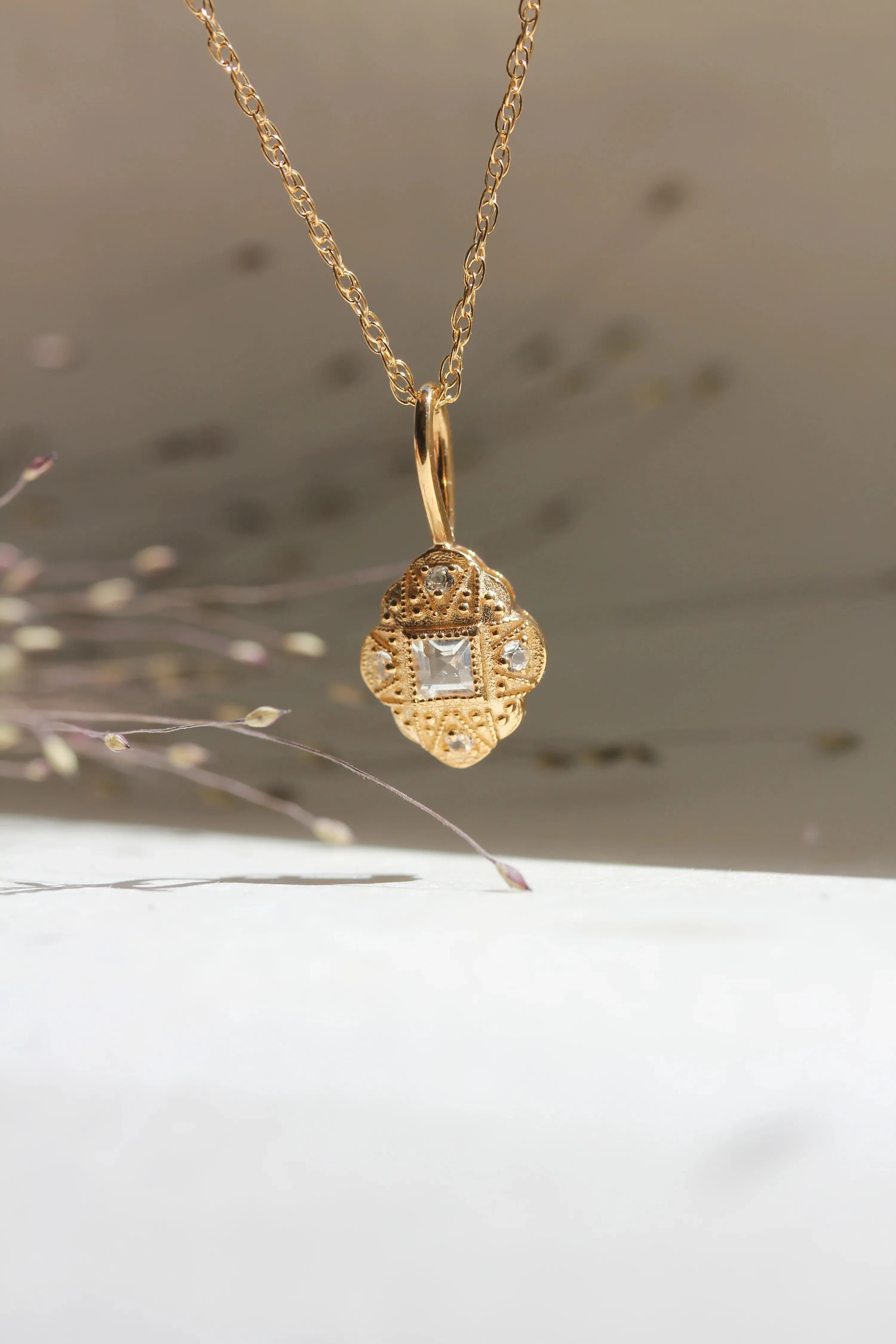 Little Gold Guinevere Necklace