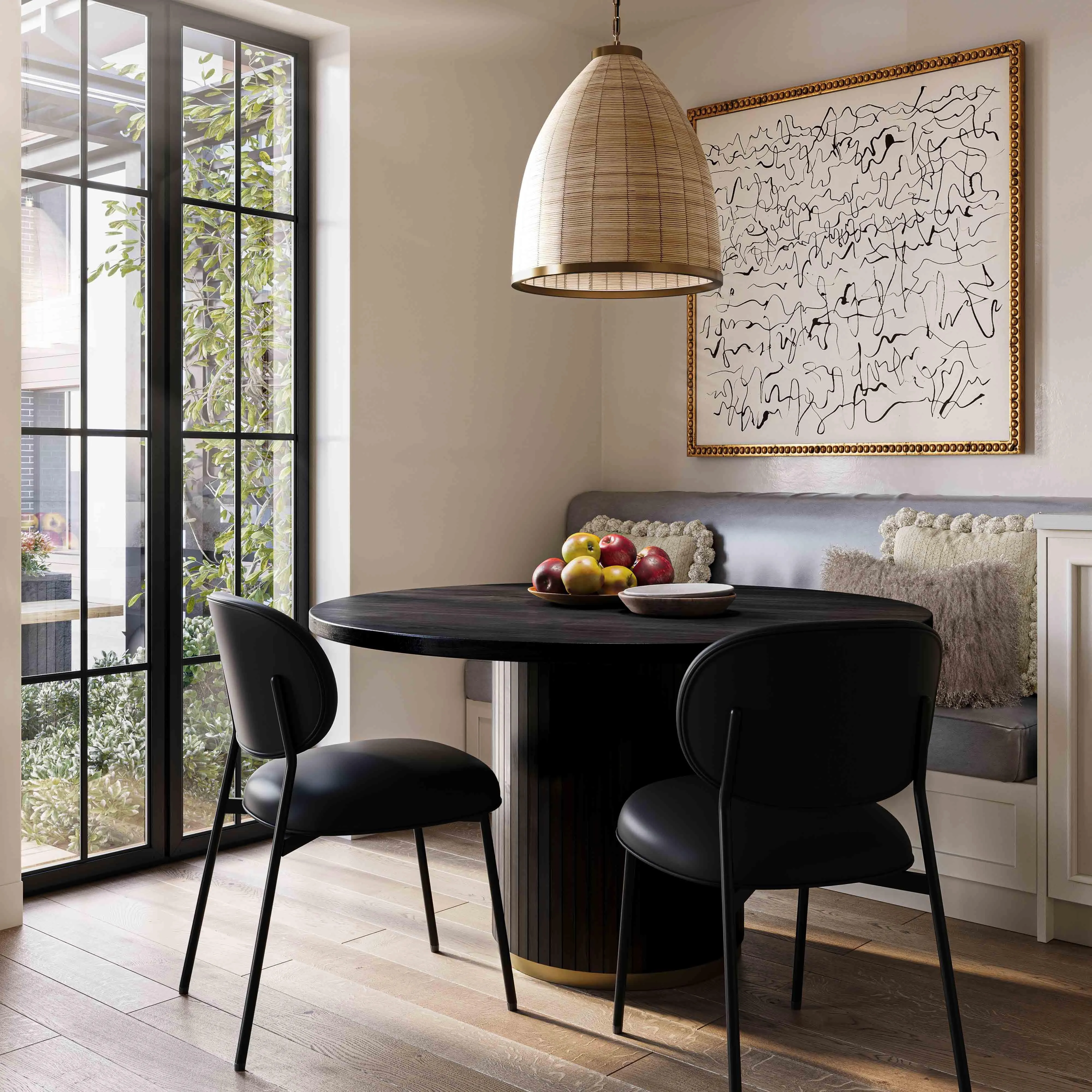 McKenzie - Vegan Leather Stackable Dining Chair (Set of 2)