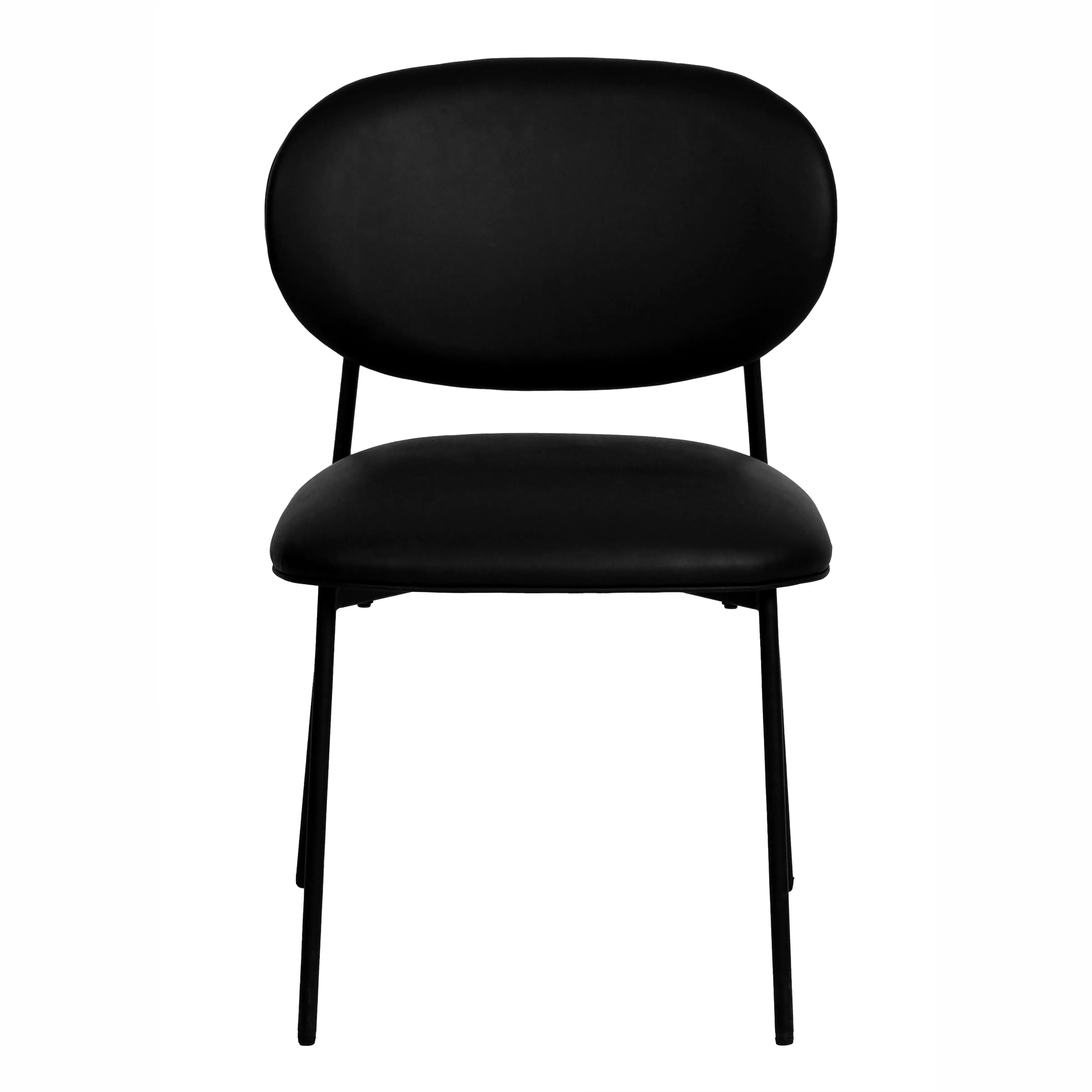 McKenzie - Vegan Leather Stackable Dining Chair (Set of 2)