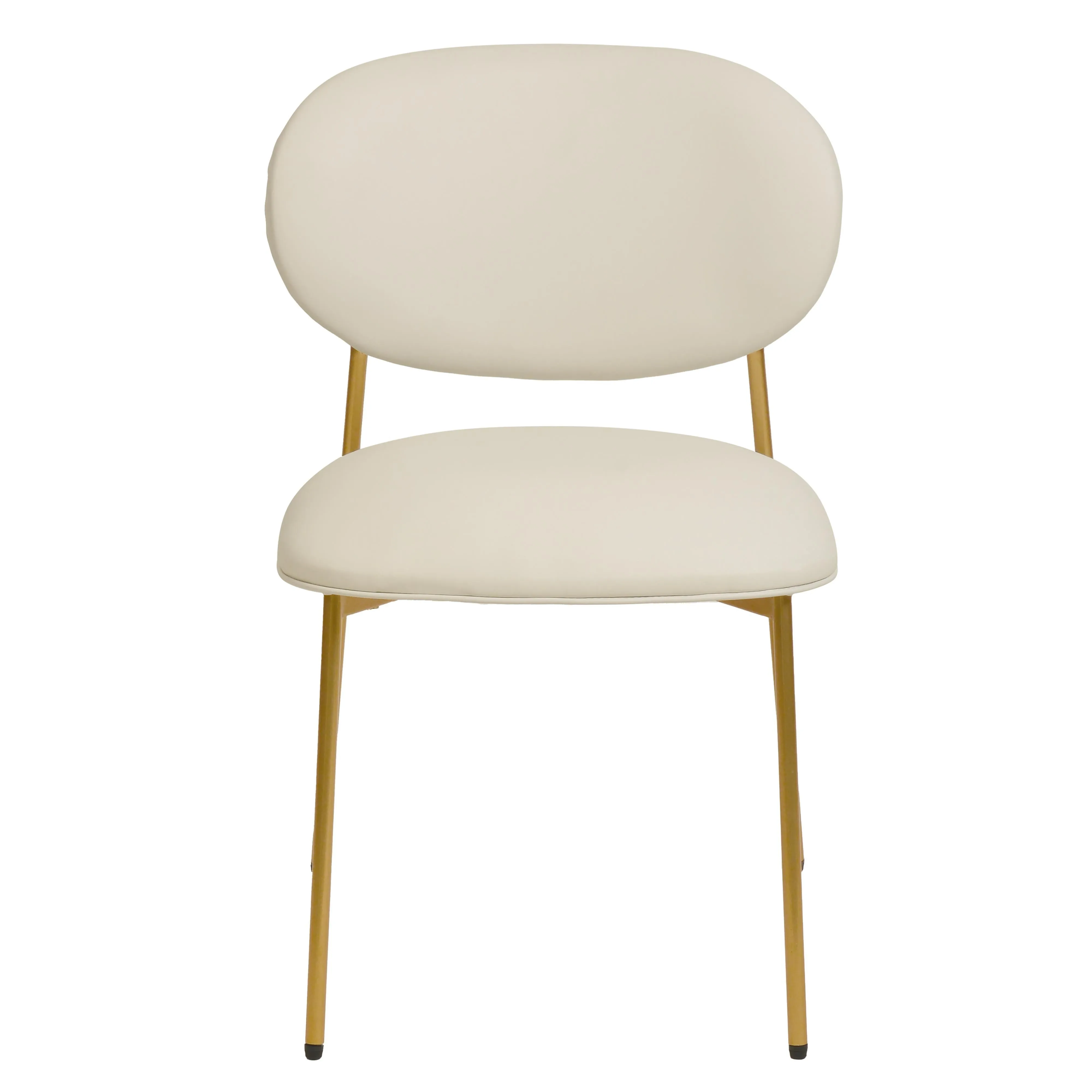 McKenzie - Vegan Leather Stackable Dining Chair (Set of 2)