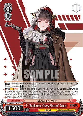 NIK/S117-E061S “Resplendent Cherry Blossom” Sakura
