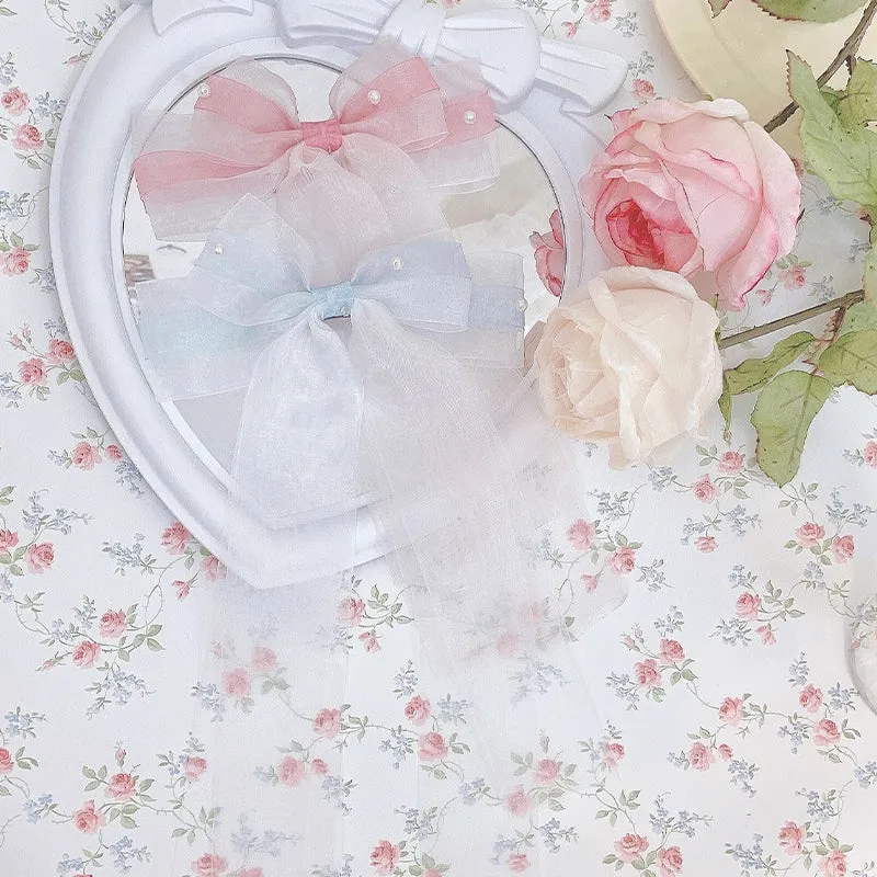 Original Cute Lolita Big Bow Hairpin