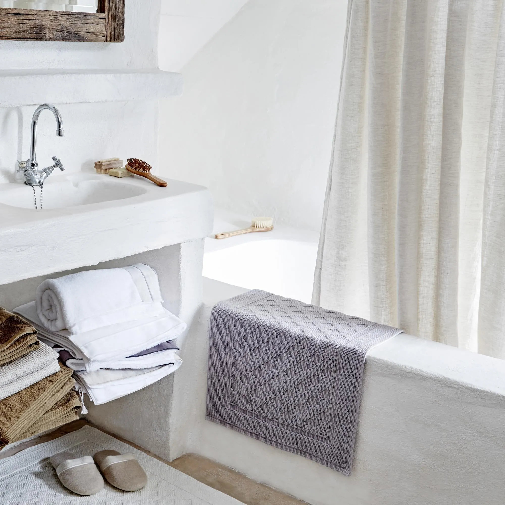 Osuna Bath Mat [Light grey]