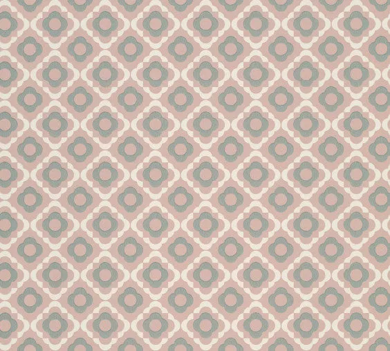 Paint Library Wallpaper Quatrefoil Plaster