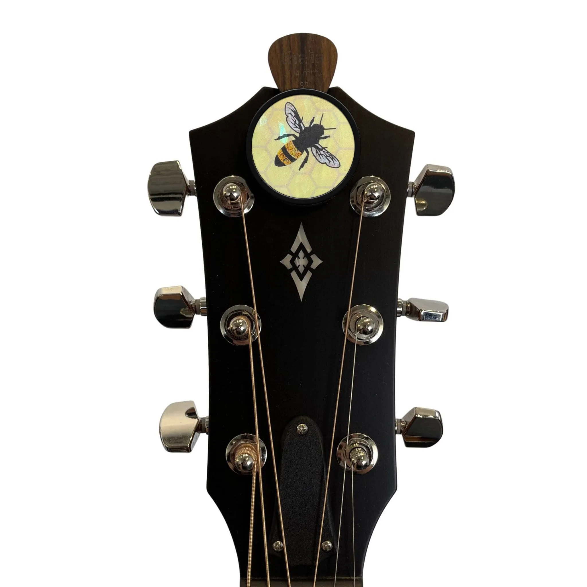 "Save the Bees" Vintage Pearl | Pick Puck 2.0
