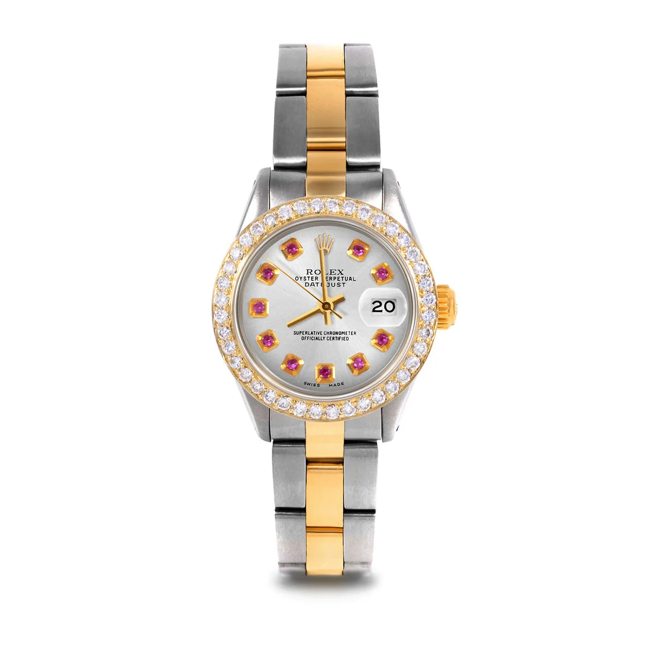 Rolex Datejust 26mm | 6917-TT-SLV-RBY-AM-BDS-OYS