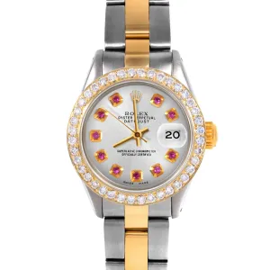 Rolex Datejust 26mm | 6917-TT-SLV-RBY-AM-BDS-OYS