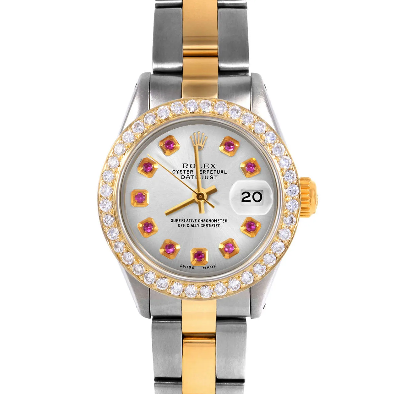 Rolex Datejust 26mm | 6917-TT-SLV-RBY-AM-BDS-OYS