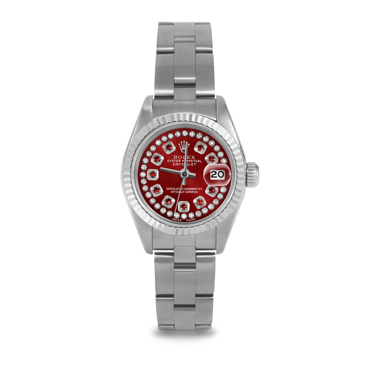 Rolex Datejust 26mm | 69174-RED-STRR-FLT-OYS