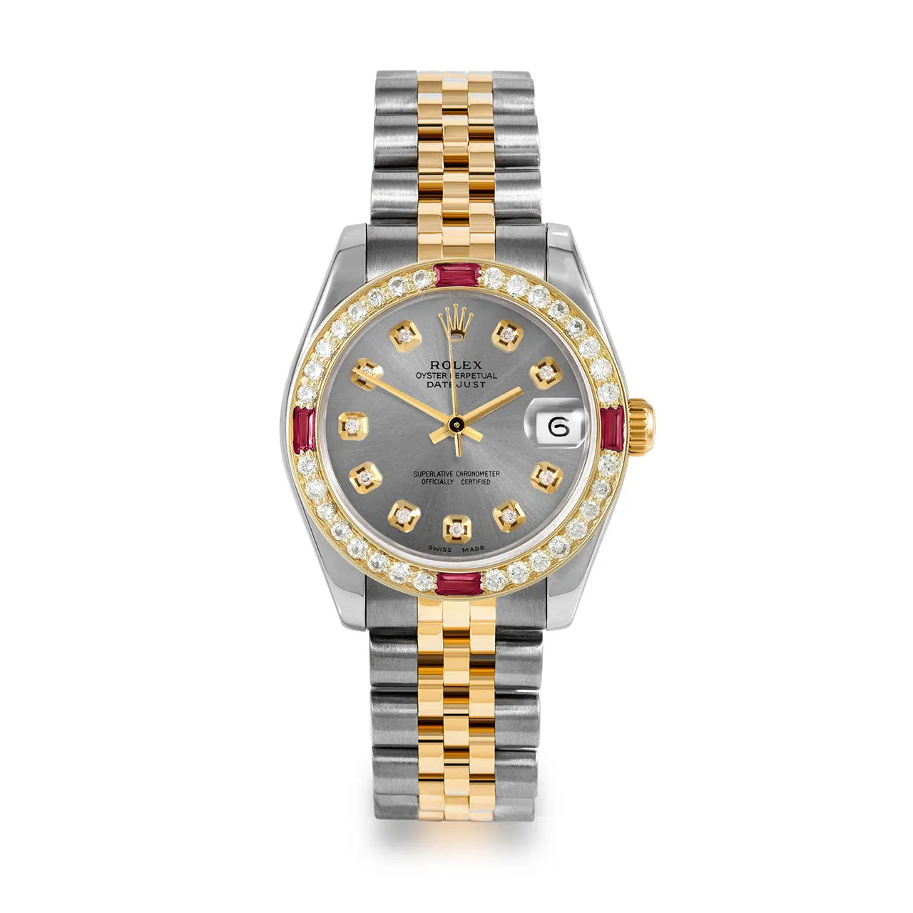 Rolex Datejust 31mm | 178273-SLT-DIA-AM-4RBY-JBL