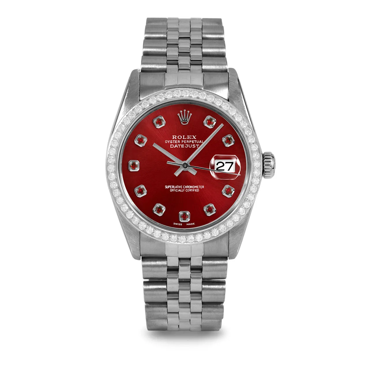 Rolex Datejust 36mm | 16014-RED-RBY-AM-BDS-JBL