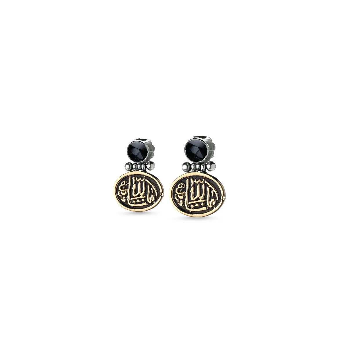 Round Pearl Earrings