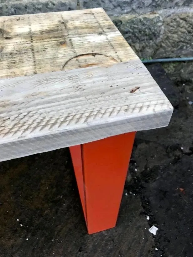 Rustic industrial dining tables and benches / garden tables  - made to order