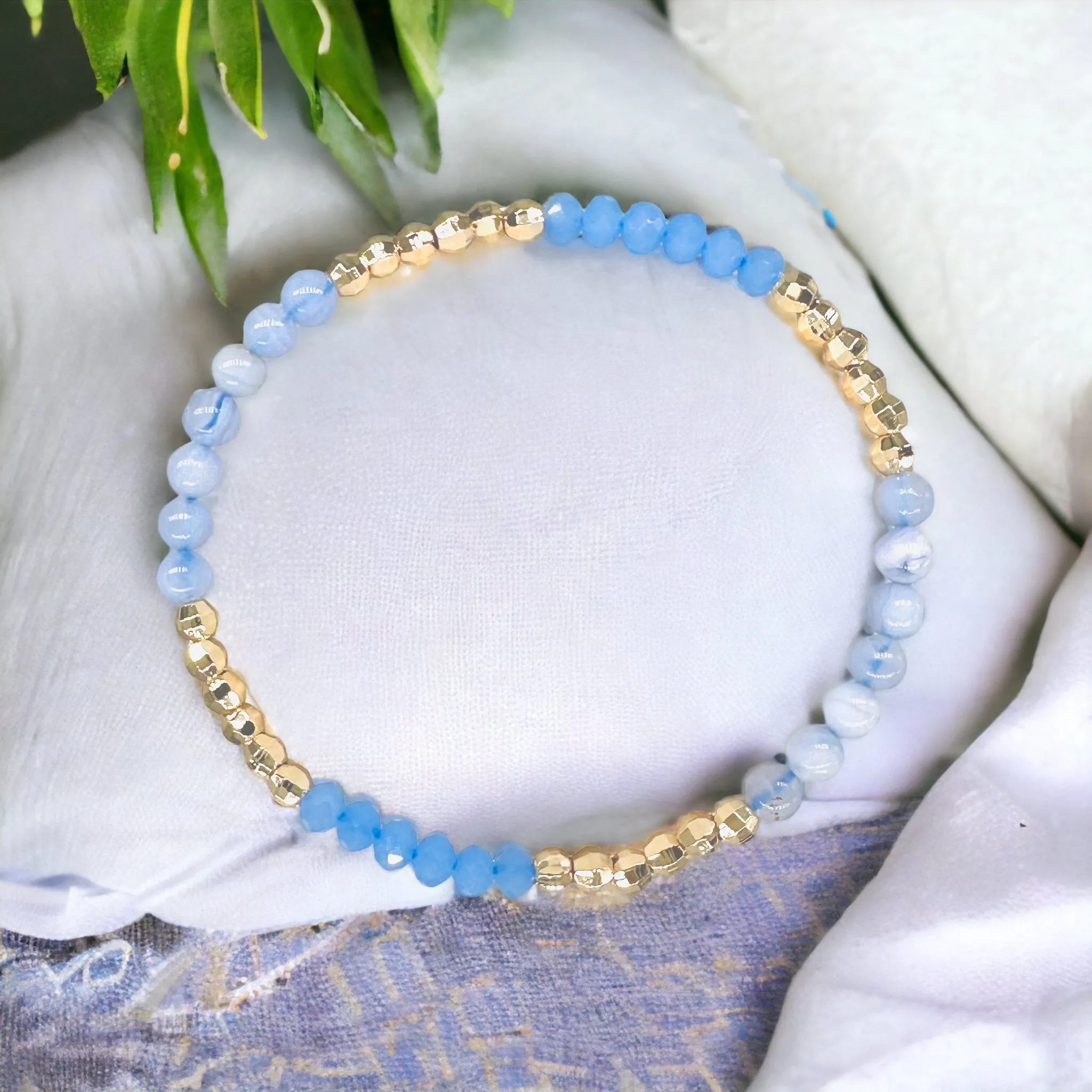 Shades of Blue Crystal Bracelet Build-Your-Own Set